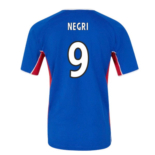 2001-2002 Rangers Retro Home Shirt (NEGRI 9)-PitchVibe Kits